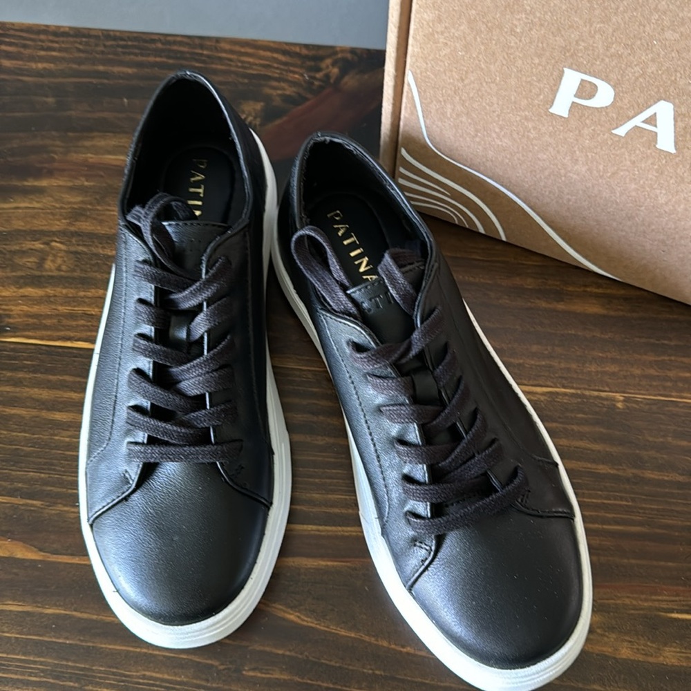 NEW Portland Leather Patina Low Top Street Sneaker Women’s Sz 8 - Picture 3 of 9